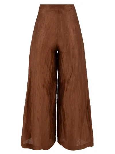 Akep Trousers Brown In Brown