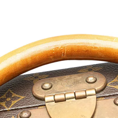 Pre-owned Louis Vuitton Brown Pvc Leather Attaché Case ()