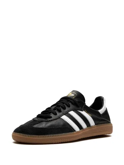 Adidas Originals Deco Suede Low-top Sneaker With Rubber Sole In Black