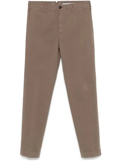 Incotex Trousers Clothing In Brown