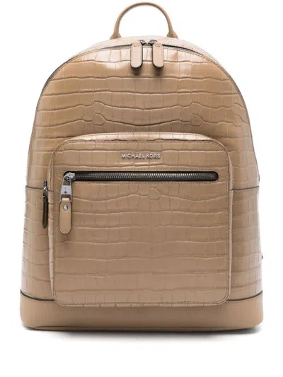 Michael Kors Computer Hudson Backpack Bags In Gray
