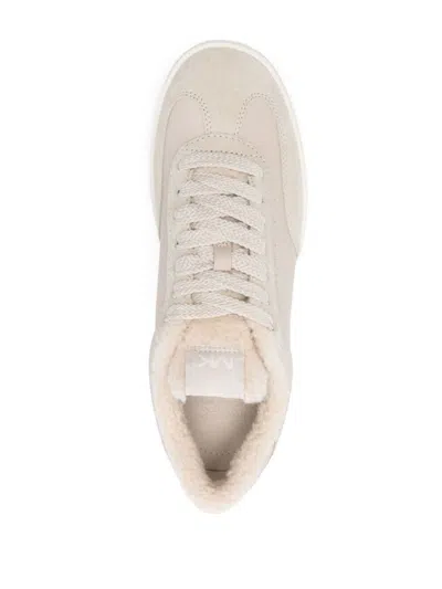 Michael Kors Wilton Lace Up Sneakers Shoes In White