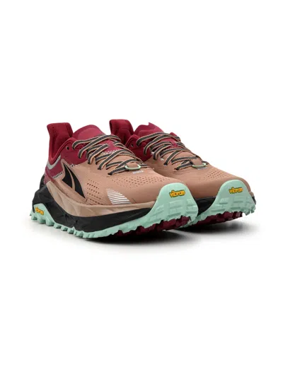 Altra Women's Olympus 5 Trail Running Shoes In Brown/red In Multi