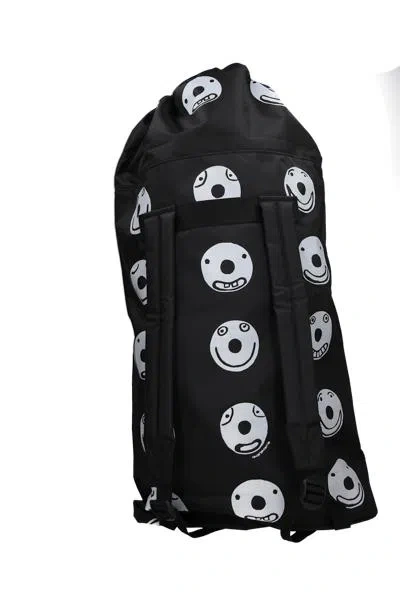 10 Corso Como Large Smile Print Backpack In Black