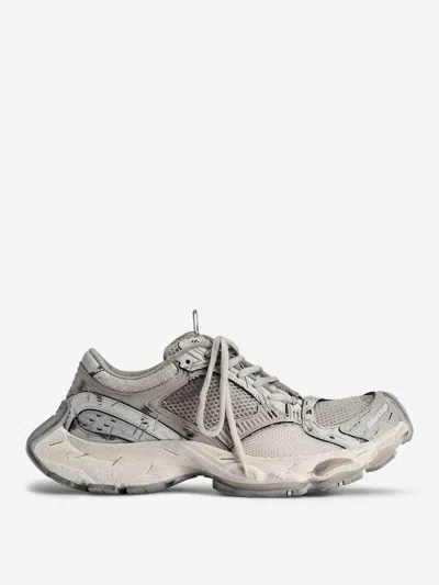 Balenciaga Stapler Lacing Casual Sneakers In Nude