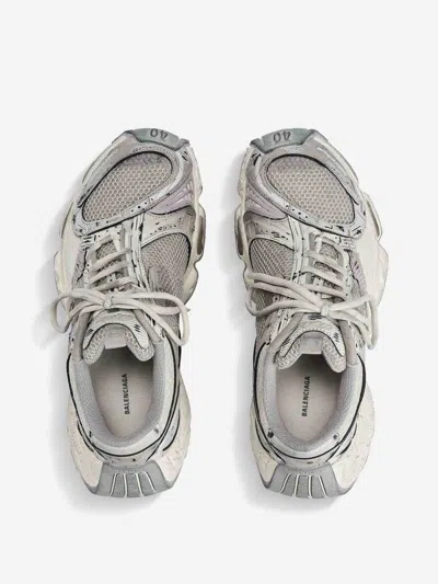 Balenciaga Stapler Lacing Casual Sneakers In Nude