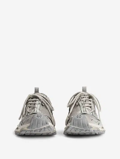 Balenciaga Stapler Lacing Casual Sneakers In Nude