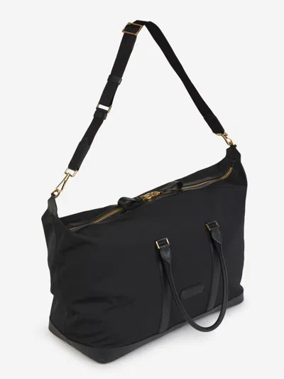 Tom Ford Recycled Nylon Holdall Duffle Bag In Black