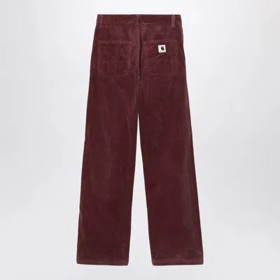 Carhartt Wip Simple Pant In Rondo Colour In Red