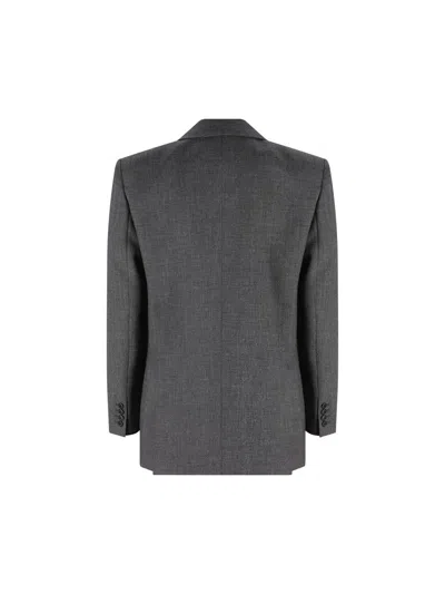 Saint Laurent Jackets In Gray