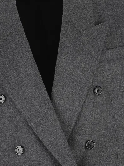 Saint Laurent Jackets In Gray