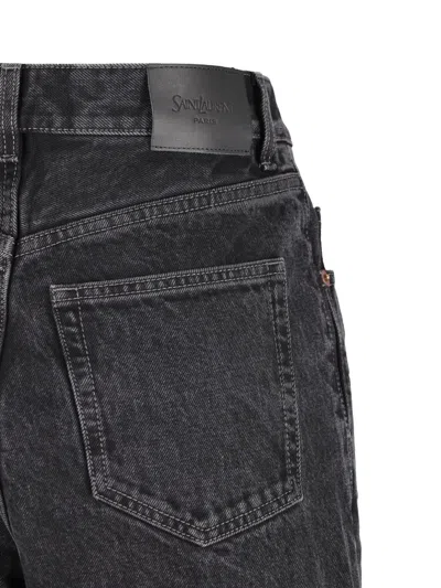 Saint Laurent Jeans In Black