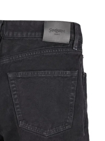 Saint Laurent Pants In Black