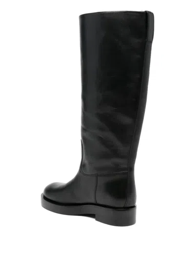 Paris Texas Napa Leather Boots In Black