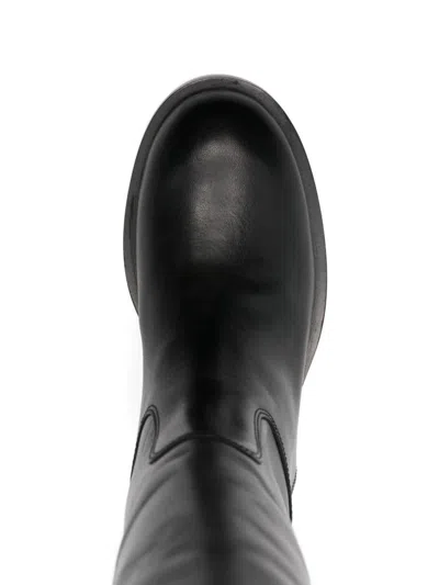 Paris Texas Napa Leather Boots In Black