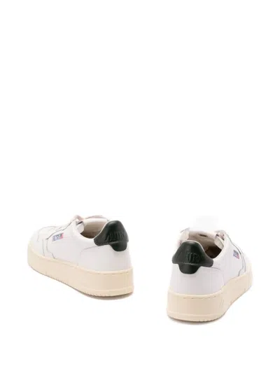 Autry Medalist Sneakers With Inserts In Green