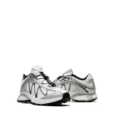 Salomon Aerodynamic White Sneakers With Integrated Lacing System