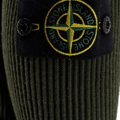 Stone Island Rws Sweater In Green