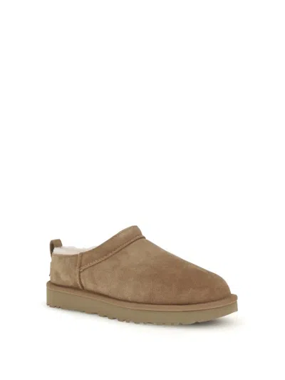 Ugg Classic Micro Ankle Boots In Brown