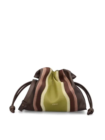 Loewe Flamenco Clutch M Landscape A411fc1xcx Choligmos In Multi