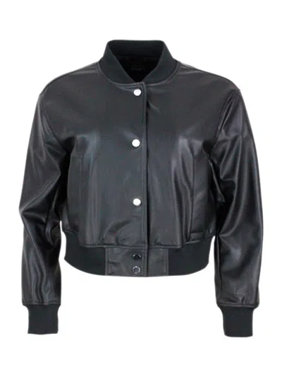 Armani Exchange Jackets In Black