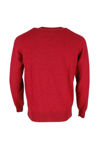 Brunello Cucinelli Cashmere Sweater In Red