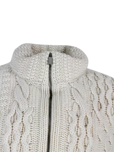 Fabiana Filippi Cashmere Jacket In Gray