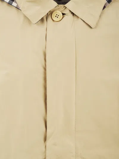 Aquascutum Coats Beige In Gold