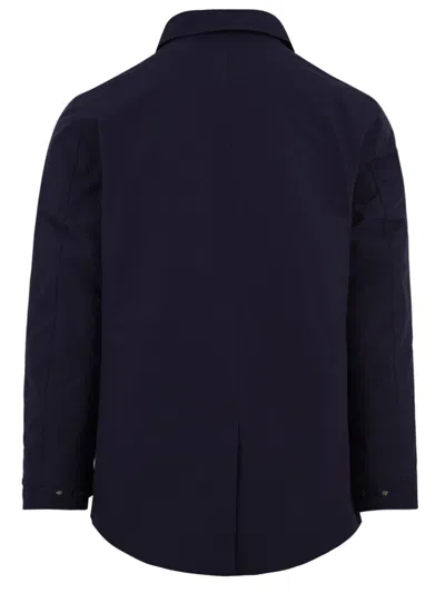 Aquascutum Coats Blue In Blue