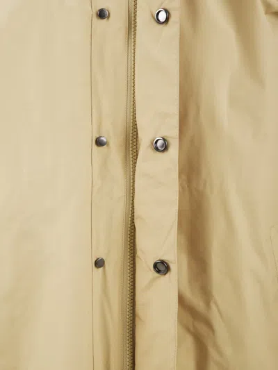 Aquascutum Coats Beige In Gold