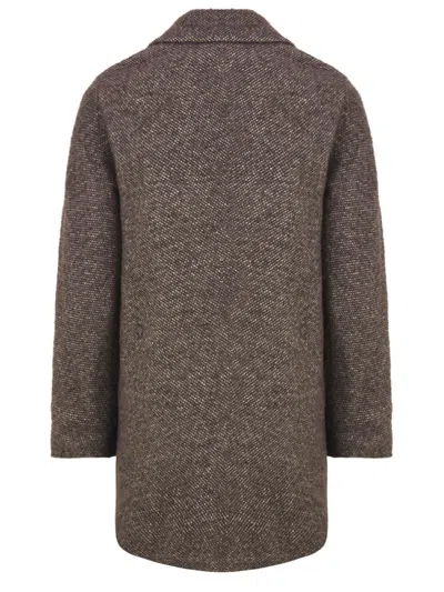 Aspesi Coats In Brown