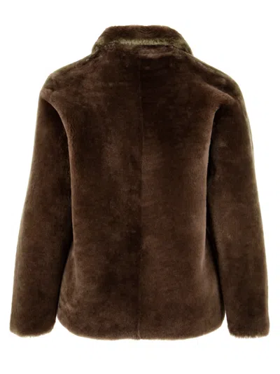 Aspesi Coats In Gold