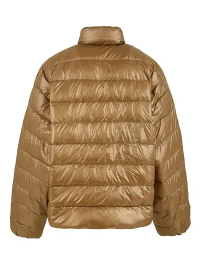 Aspesi Coats Beige In Gold