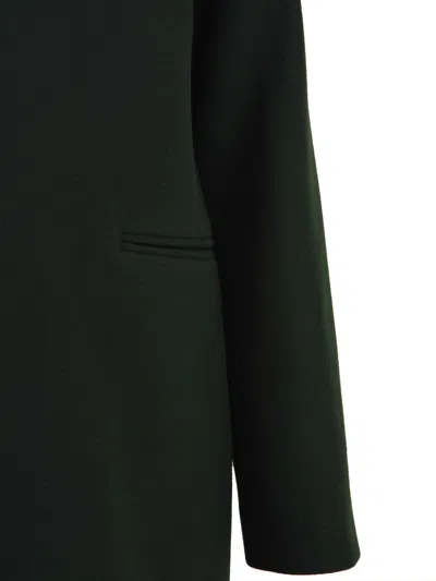 Aspesi Coats Green In Black