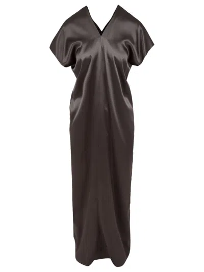 Aspesi Dresses Dove Grey In Black