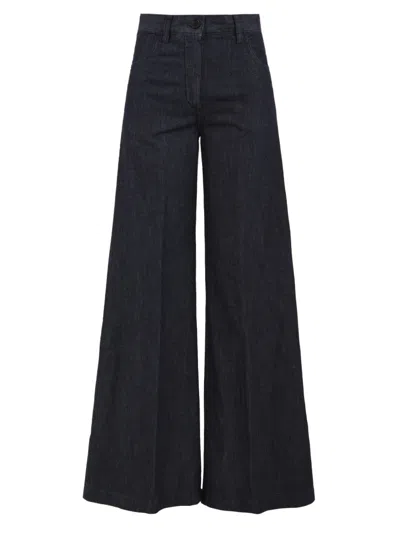 Aspesi Dresses Denim In Black