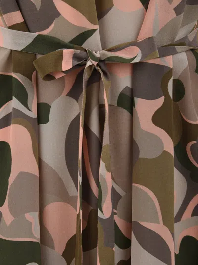 Aspesi Dresses Multi Colour In Brown