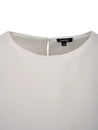 Aspesi Dresses Natural In White