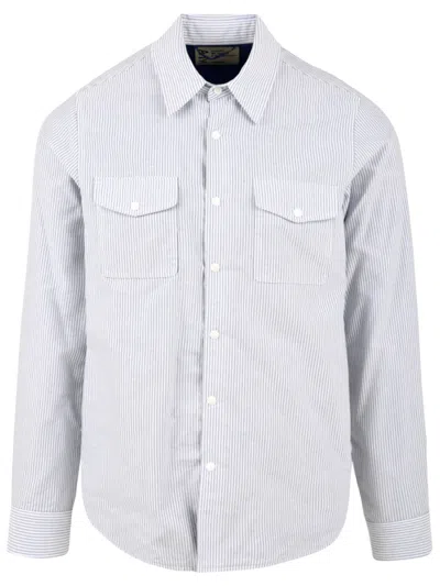 Aspesi Shirts In Blue
