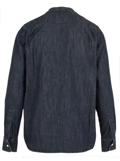 Aspesi Shirts In Blue