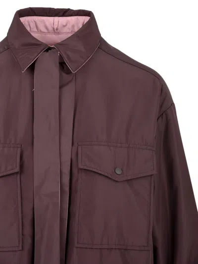 Aspesi Shirts In Brown