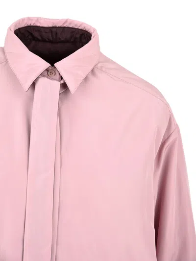Aspesi Shirts In Brown