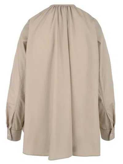 Aspesi Shirts Beige In Black