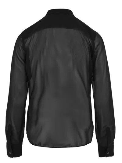 Aspesi Shirts Black In Black