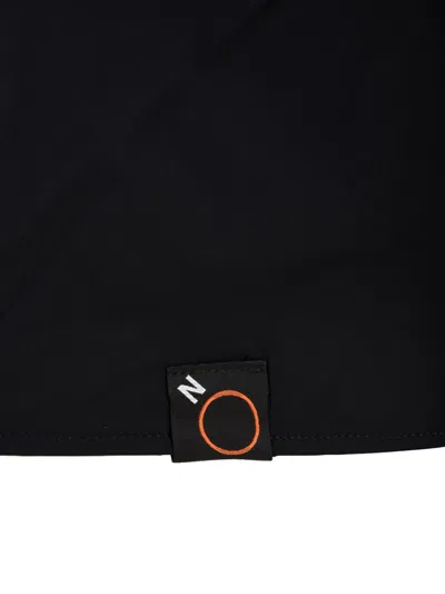 Aspesi Arch Shirt Zipper Detail In Blue