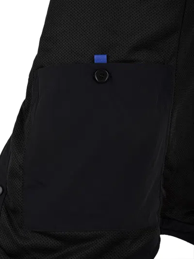 Aspesi Arch Shirt Zipper Detail In Blue