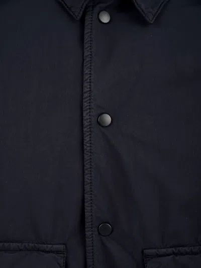 Aspesi Shirts Blue In Blue
