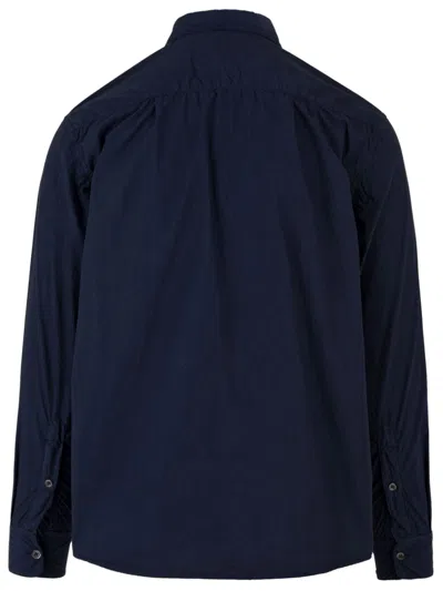 Aspesi Shirts Blue In Blue