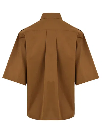 Aspesi Shirts Brown In Brown