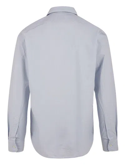 Aspesi Shirts Clear Blue In Blue